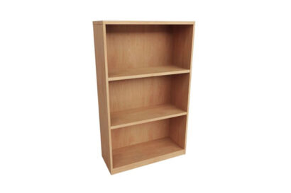 Two Shelf Bookcase 1309mm High 2, Solid Wood Two Shelf Bookcase