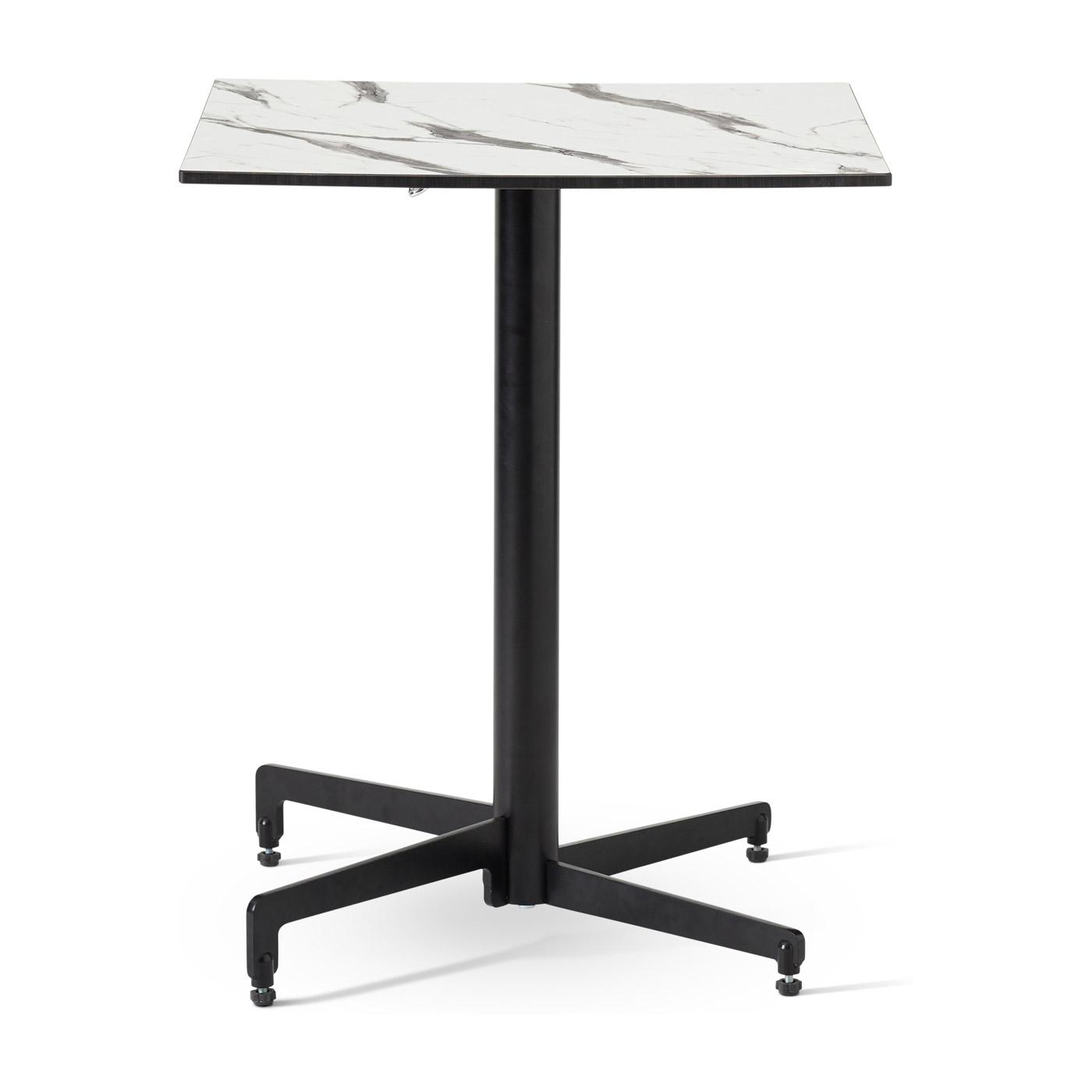 Folding cafe table square