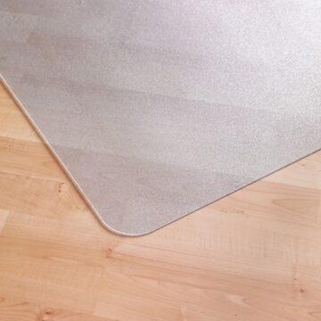 PVC hard floor clear chair mat 1200 x 900mm
